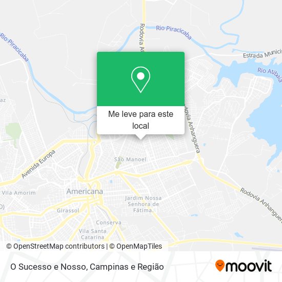 O Sucesso e Nosso mapa