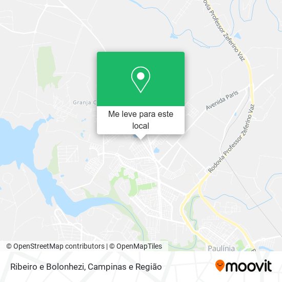 Ribeiro e Bolonhezi mapa