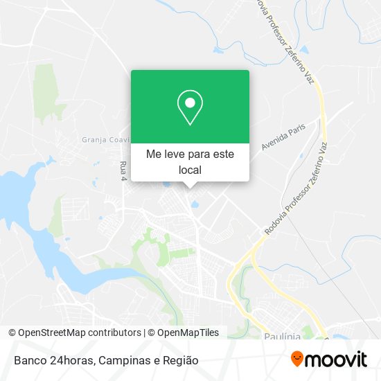 Banco 24horas mapa