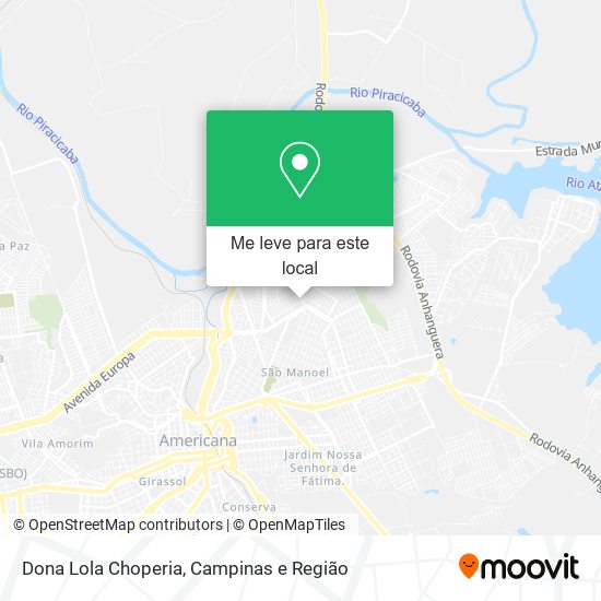 Dona Lola Choperia mapa
