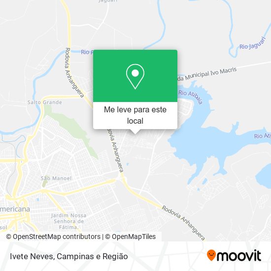 Ivete Neves mapa