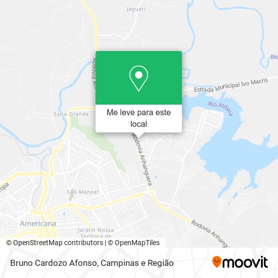 Bruno Cardozo Afonso mapa