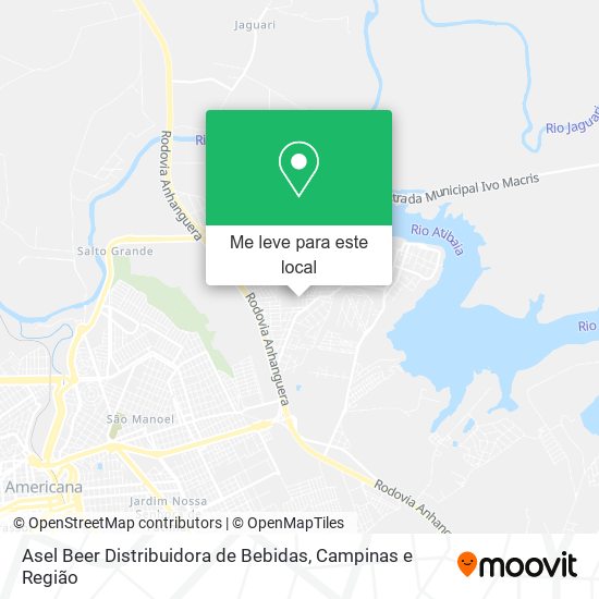 Asel Beer Distribuidora de Bebidas mapa