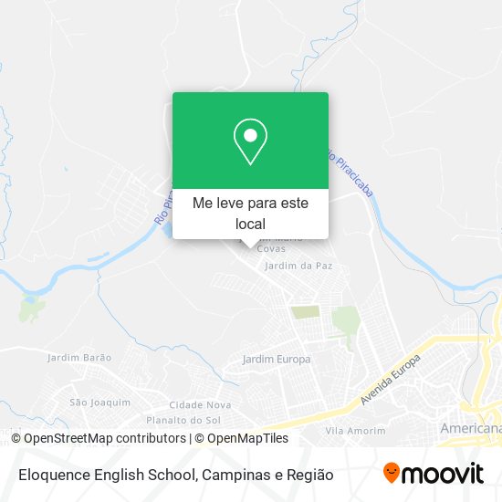 Eloquence English School mapa