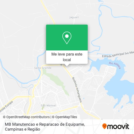 MB Manutencao e Reparacao de Equipame mapa