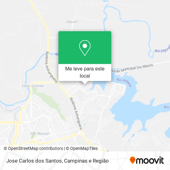 Jose Carlos dos Santos mapa