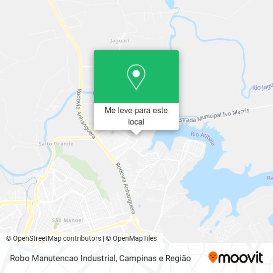 Robo Manutencao Industrial mapa