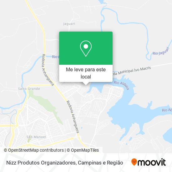 Nizz Produtos Organizadores mapa
