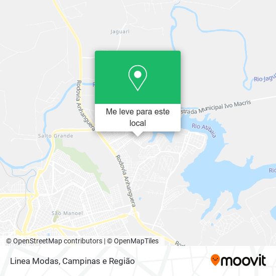 Linea Modas mapa