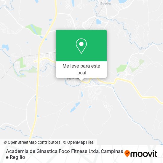 Academia de Ginastica Foco Fitness Ltda mapa