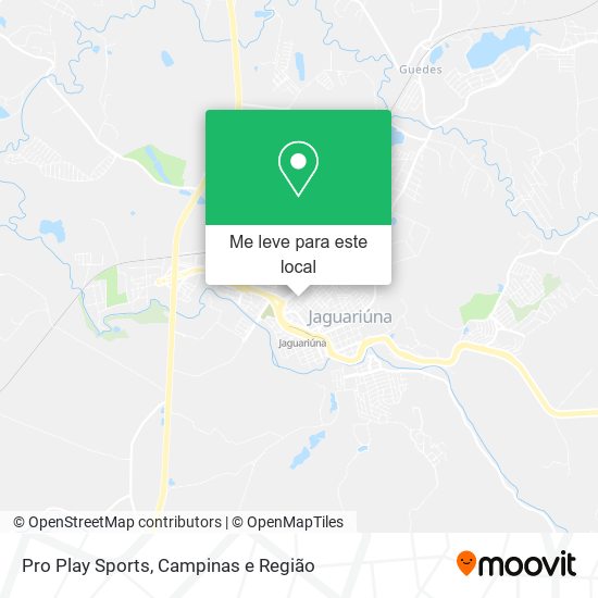 Pro Play Sports mapa