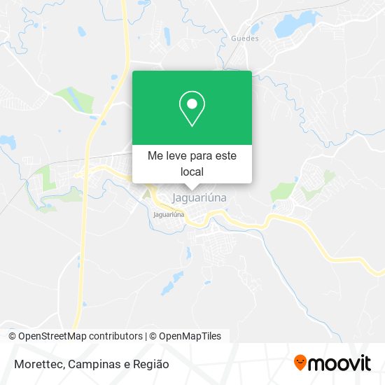 Morettec mapa