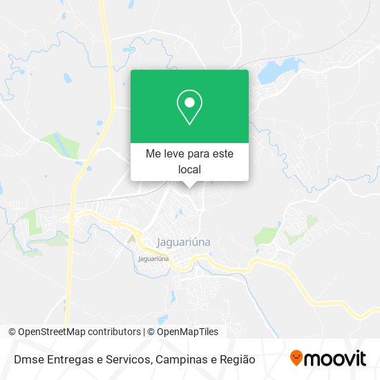 Dmse Entregas e Servicos mapa