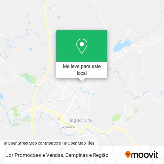 Jdr Promocoes e Vendas mapa