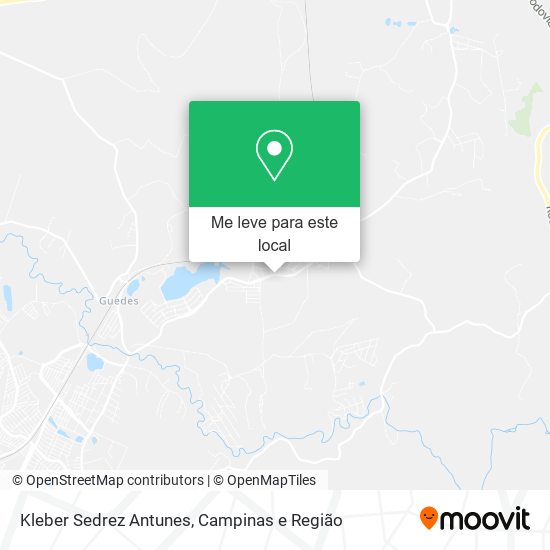 Kleber Sedrez Antunes mapa