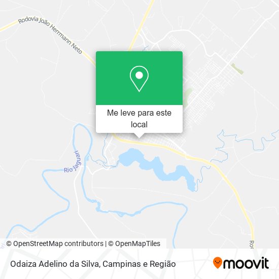 Odaiza Adelino da Silva mapa