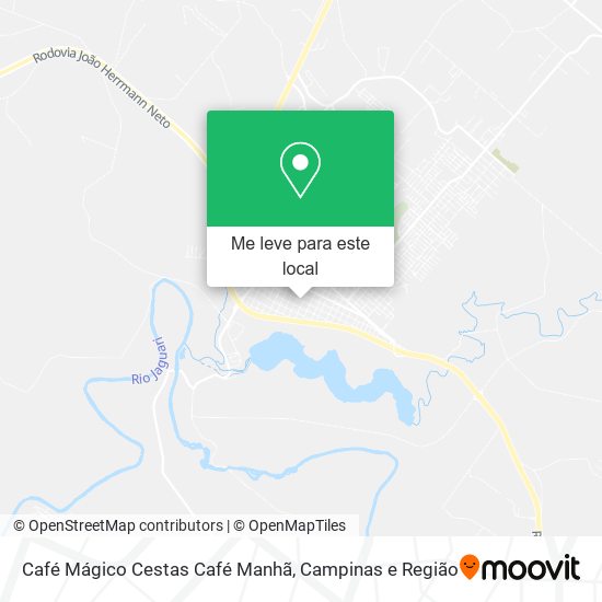 Café Mágico Cestas Café Manhã mapa