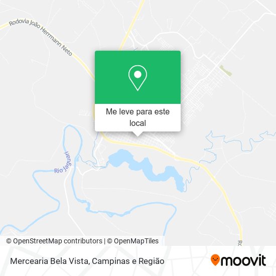 Mercearia Bela Vista mapa