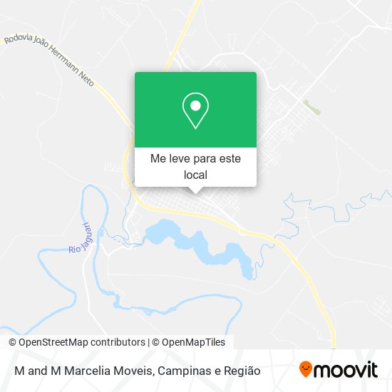 M and M Marcelia Moveis mapa