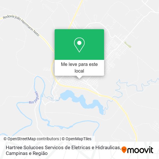 Hartree Solucoes Servicos de Eletricas e Hidraulicas mapa