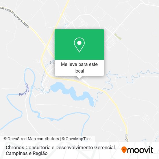 Chronos Consultoria e Desenvolvimento Gerencial mapa