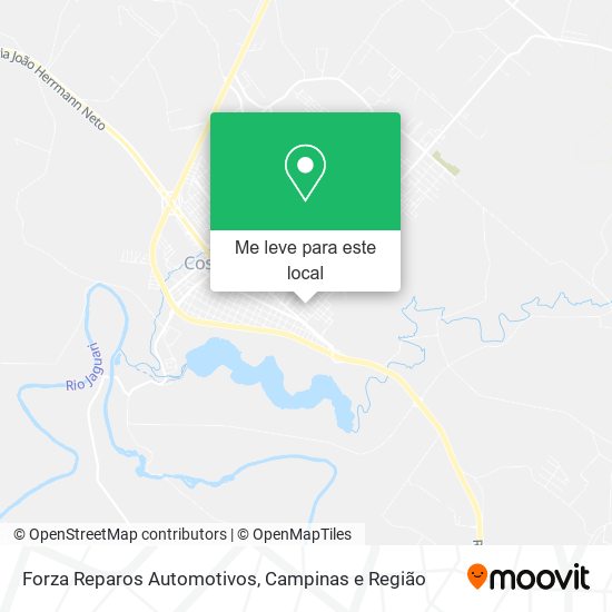 Forza Reparos Automotivos mapa