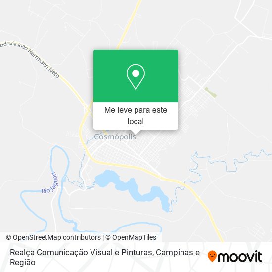 Realça Comunicação Visual e Pinturas mapa