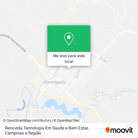 Renovida Tecnologia Em Saude e Bem Estar mapa