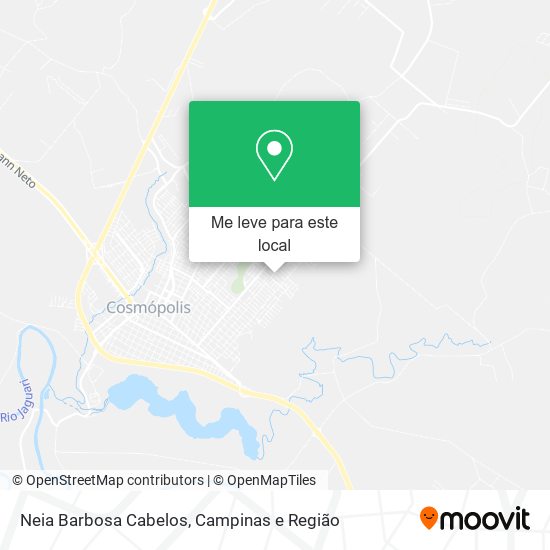 Neia Barbosa Cabelos mapa