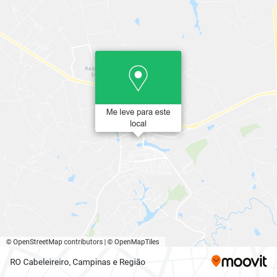 RO Cabeleireiro mapa