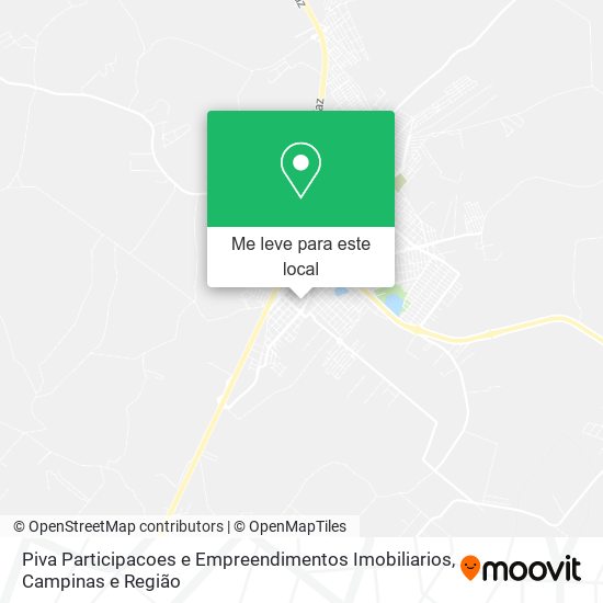 Piva Participacoes e Empreendimentos Imobiliarios mapa