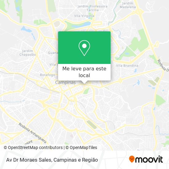 Av Dr Moraes Sales mapa