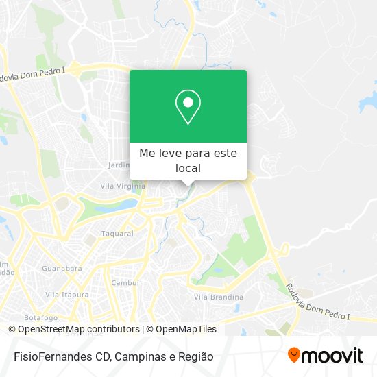FisioFernandes CD mapa