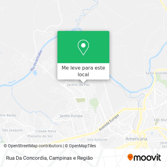 Rua Da Concordia mapa