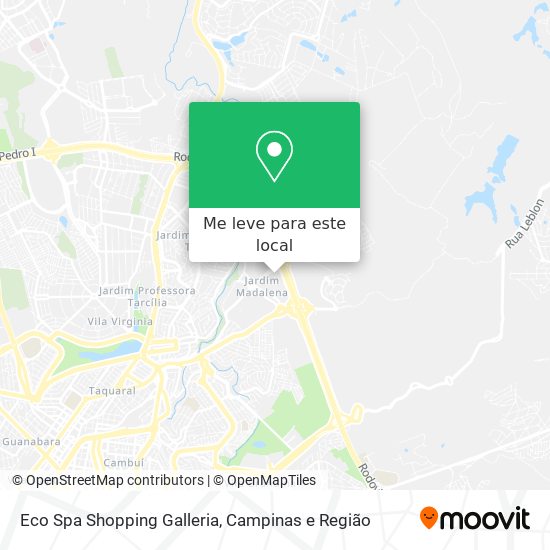 Eco Spa Shopping Galleria mapa