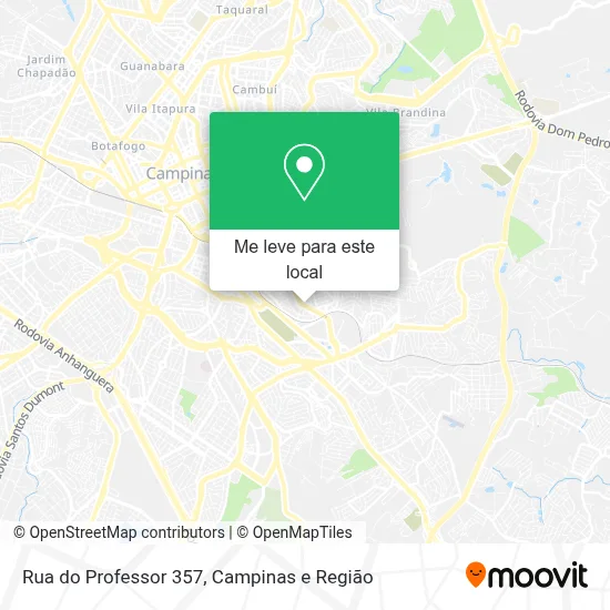 Rua do Professor 357 mapa