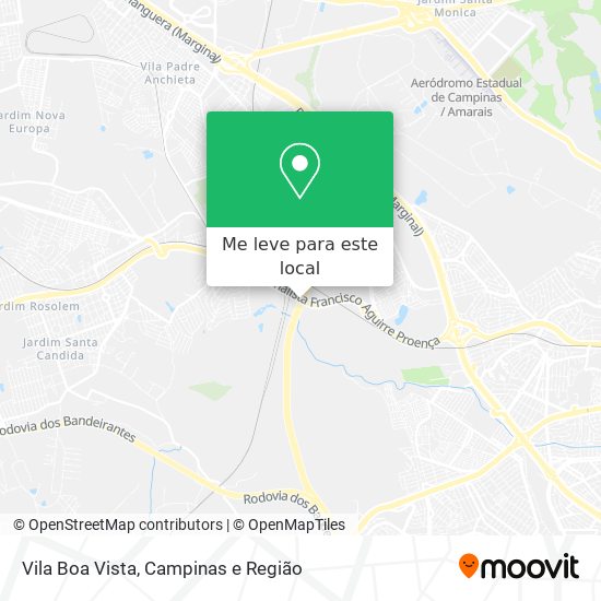 Vila Boa Vista mapa