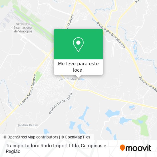 Transportadora Rodo Import Ltda mapa