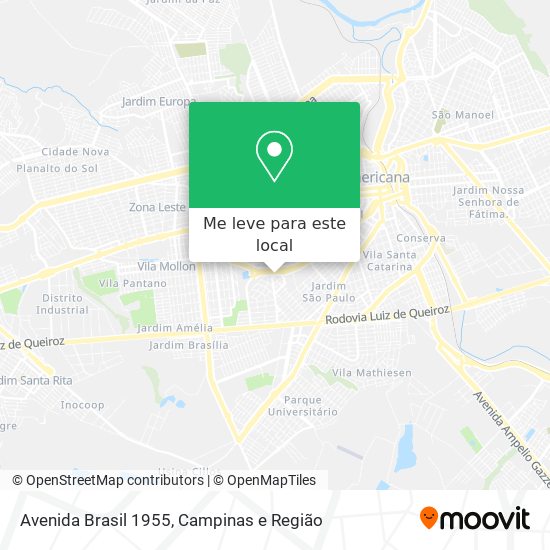 Avenida Brasil 1955 mapa