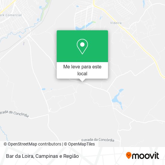 Bar da Loira mapa