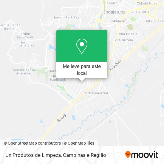 Jn Produtos de Limpeza mapa