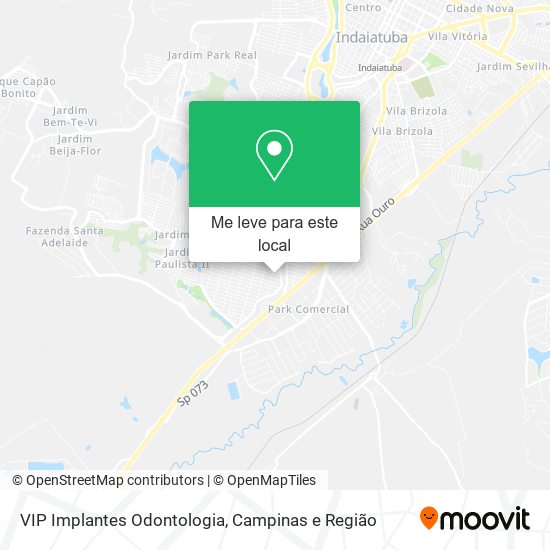 VIP Implantes Odontologia mapa