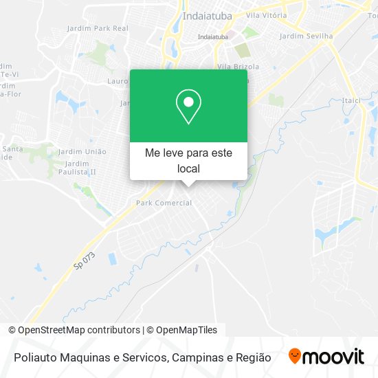 Poliauto Maquinas e Servicos mapa
