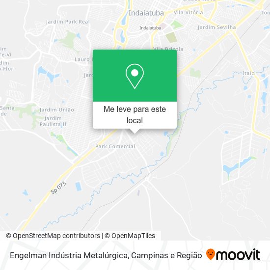 Engelman Indústria Metalúrgica mapa