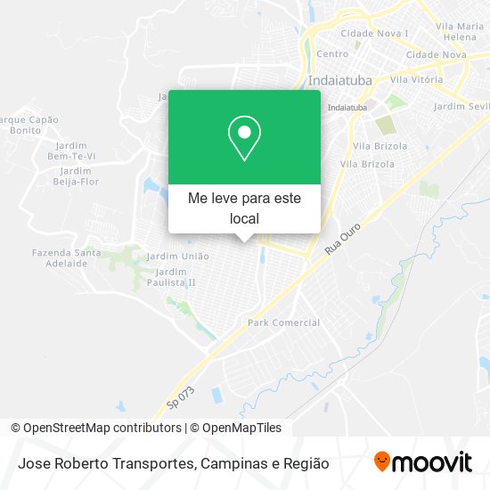 Jose Roberto Transportes mapa