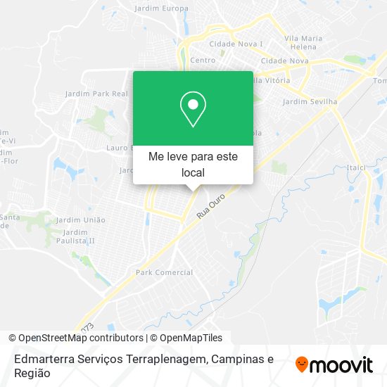 Edmarterra Serviços Terraplenagem mapa