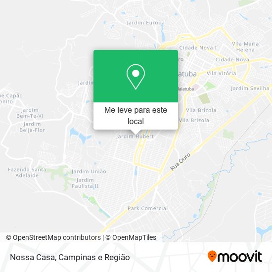 Nossa Casa mapa