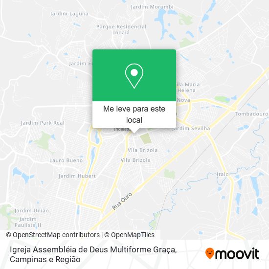 Igreja Assembléia de Deus Multiforme Graça mapa