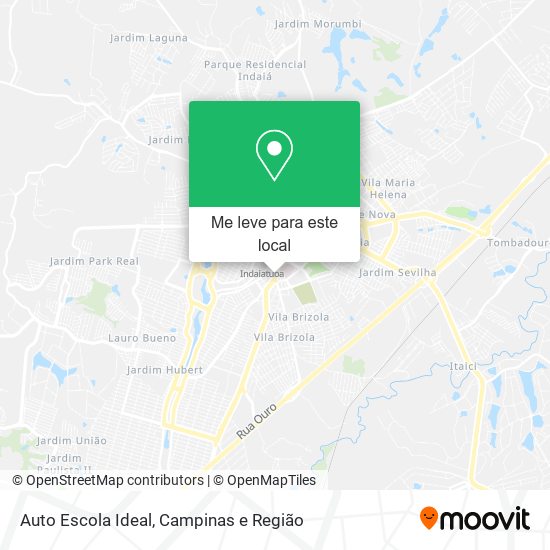 Auto Escola Ideal mapa