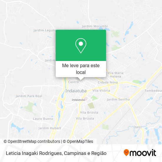 Leticia Inagaki Rodrigues mapa